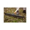 Šieno grėblys VERTO Juodas 15G087 (640x100 mm, juodas)