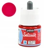 Sienos tapyba - Pébéo - Setasilk - 45 ml - Hermès raudona - Tekstilė