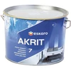 Sienų dažai ESKARO AKRIT 7, šilko matiniai, baltos sp., A bazė, 4,75 l