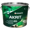 Sienų dažai ESKARO AKRIT 7, šilko matiniai, baltos sp., A bazė, 9,5 l