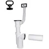 Plastbrno Sifonas virtuvės kriauklei 1 1/2X50mm su išbėgimu, perpildymu