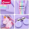 Sigos Kuprinė Szkolny Dziewczęcy A4 Kuprinė Violetinis Wodoodporny Unicorn