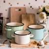 Silesia Emalia Celadon emaliuotas puodas 2l Dujos, tradicinė indukcija