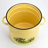 Silesia Emalia Emaliuotas puodas 12L tradicinis 22CM ŠERNAS PAPRASTAS SMOOTH GAS DIDELIS XXL