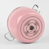Silesia Emalia Tradicinis emalio puodas 4l MARYNA pink INDUCTION GAS Rožinis ENAMEL