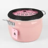 Silesia Emalia Tradicinis emaliuotas puodas MARYNA 5l rožinis GAS INDUCTION