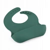 Silicone Bib Žalias 6m+ PETITE&MARS