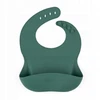 Silicone Bib Žalias 6m+ PETITE&MARS