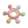 SILICONE TEETHER SENSORY BPA BE GĖLIŲ RAMINANČIOS dantenos LORELLI