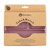 Silikoninė lėkštė su skyreliais Petite&Mars Dusty Rose, rožinė