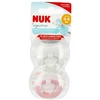Silikoniniai čiulptukai Nuk Signature, 0-6 mėn, 2 vnt.