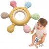 Silikoniniai dantų dantukai Sensory FLOWER Baby 0m+ Lorelli