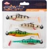 Silikoniniai masalai Pulse Realistic Perch Berkley 4vnt.x 15cm