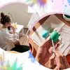 SILIKONINIAI RAŠIKLIAI 5 Vnt. MODELIAVIMO ĮRANKIAI SKULPTŪROS ŠEPETĖLIŲ RINKINYS