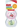 Silikoninis čiulptukas NUK ADVENTURE 0-6M 2VNT. 175246