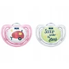 Silikoninis čiulptukas NUK ADVENTURE 0-6M 2VNT. 175246