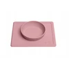 EZPZ Mini Bowl 2w1 pastelinis róż