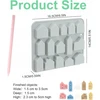 SILIKONINIS MOL, NAMAS, 19 VIENETIŲ GIPS, BETONO, DERVOS LIETIMUI