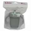 B.BOX BB201310 Sage silikoninis puodelis su snapeliu