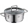 Silit Extra Cook plieno puodas su dangčiu, mažas, 14 cm, 0,9 l, indukcinis