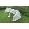 Šiltalysvė/plien. rėmas/armuota plėvelė 140g/m2 270x90x90cm balta