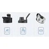 Silver Sharky Termopuodelis kavai ir arbatai, 710ml, nepralaidus termosas automobiliui