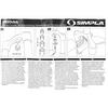 Simpla Hammer Pro purvasaugiai baltos spalvos 24-29 colių
