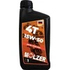 Sintetinė alyva keturtakčiams motociklų varikliams Molzer 1L/15w50 SL/JASO