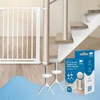 SIPO Y MONTAVIMO BRANDŽIAI BALUSTRADŲ LAIPTŲ IŠSIPLĖTIMO VARTUI, BALTAI