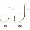 Sistema jūrinei žvejybai Aji Sabiki FS105 Golden Catch 6 dydis/su 5 kabliais