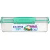 Sistema "snack Attack Duo" maisto dėžutė su skyreliais, 975ml