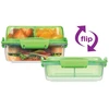 Sistema Sulankstomas Maisto Dėžutė "lunch Stack" 1240ml
