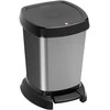 Šiukšliadėžė Paso 6L IML Metalik Carbon