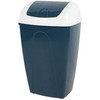 Šiukšliadėžė plastikinė 50 l 33,5x43x69 cm mėlynos spalvos Urban Living 34353