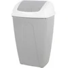 Bikuvalt Šiukšliadėžė plastikinė 50 l 33,5x43x69 cm pilkos spalvos Urban Living 34352