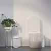 Šiukšlių dėžė MSV, su pedalu, baltos sp., 5 l