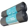 Labais Maiss Šiukšlių maišai 35 mikronai 80x110cm/150L/10vnt. juodi