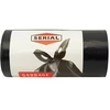 Šiukšlių maišai TRASH PANDA SERIAL, užrišami, juodos sp., 25 mikr., 35 l, 20 vnt.