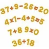 Skaičių ir matematikos ženklų komplektas Polesie 30vnt. 4+ m.