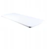 Skalbiamas spandex stalo užvalkalas vestuvėms, baltas, 183x76x76cm
