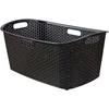 Skalbinių krepšys Jute Curver H25/W39.4/ø59.4cm tamsiai pilkas
