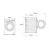 Skalbimo mašina BEKO BM3WFSU48415ADC