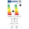 Midea Skalbimo mašina with dryer | MF200D80WB/1/W-HR | Energy efficiency class A/D | Front loading | Skalbimo talpa 8kg | 1400 RPM | Gylis 48 cm | Plotis 60 cm | Ekranas | LED | Drying system | Drying capacity 6kg | Steam function | Baltas