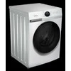 Midea Skalbimo mašina with dryer | MF200D80WB/1/W-HR | Energy efficiency class A/D | Front loading | Skalbimo talpa 8kg | 1400 RPM | Gylis 48 cm | Plotis 60 cm | Ekranas | LED | Drying system | Drying capacity 6kg | Steam function | Baltas
