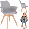 SKANDINAVIŠKĖ KĖDĖ svetainei VIRTUVĖ ECO LEATHER ORLEAN modernus JUMIhome