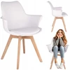 SKANDINAVIŠKĖ KĖDĖ svetainei VIRTUVĖ ECO LEATHER ORLEAN modernus JUMIhome