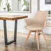 SKANDINAVIŠKĖ KĖDĖ svetainei VIRTUVĖ ECO LEATHER ORLEAN modernus JUMIhome