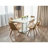 SKANDINAVIŠKĖ KĖDĖ VIRTUVEI, Svetainei, VALGOMUI, OSLO smėlio spalvos pagalvė, JUMIhome