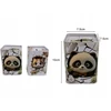 SKARBONKA metal panda i kotek 10x7,5 cm Gazelo