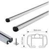 Skersiniai Helio N15076 Nordrive 2 vnt./L127cm maks.90kg/aluminin.